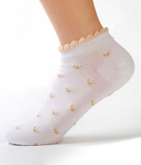 lace boat socks